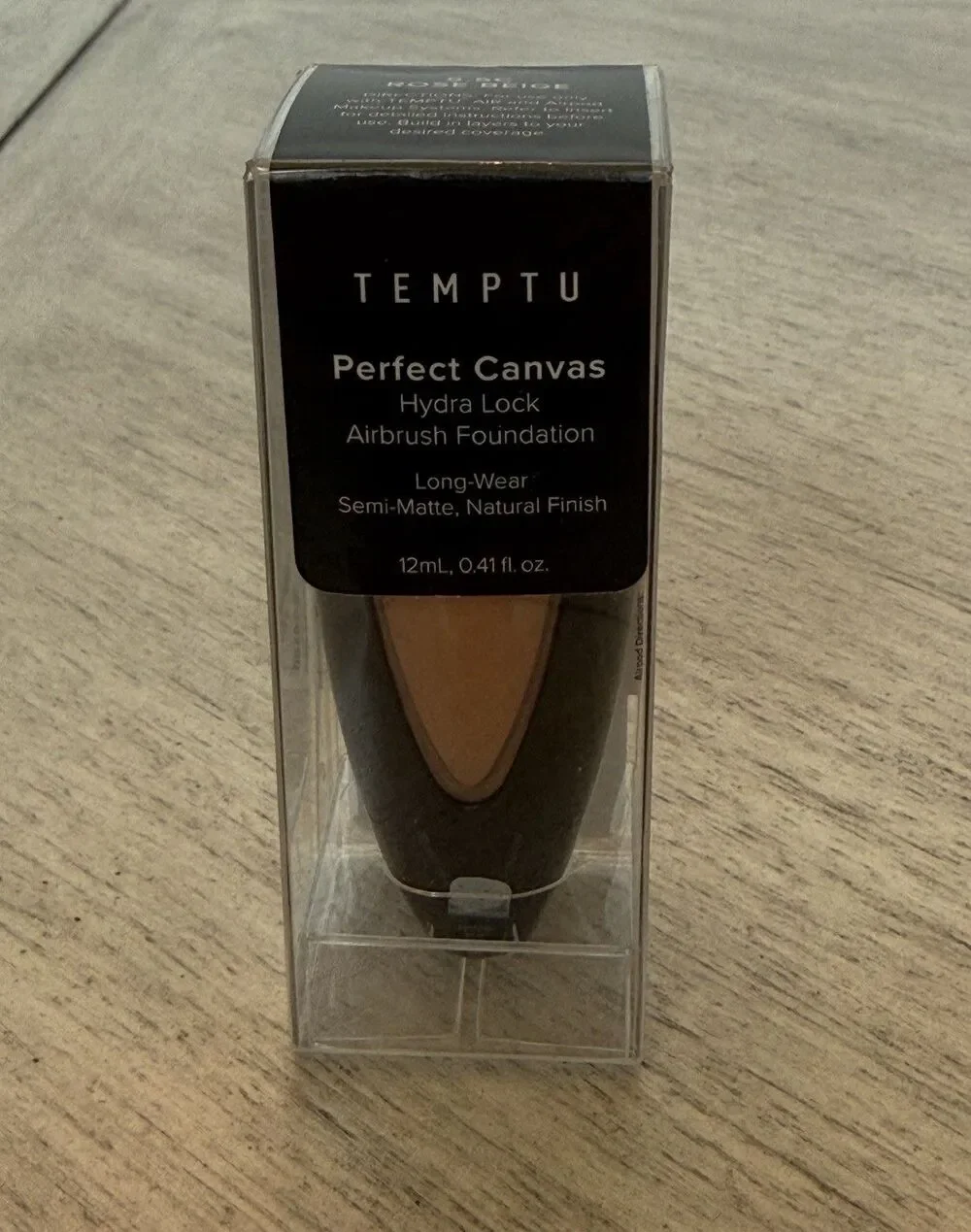TEMPTU Perfect Canvas Hydra Lock‎ Airbrush Foundation 5.5 Rose Beige 0.41 Floz